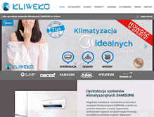 Tablet Screenshot of kliweko.com.pl